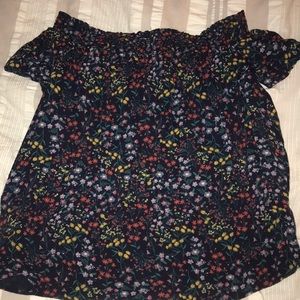 Off the shoulder blouse